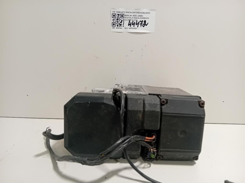 Scatola Riscaldamento WEBASTO RISCALDATORE AUSILIARIO 6412691894202 Bmw X5 E53 2000