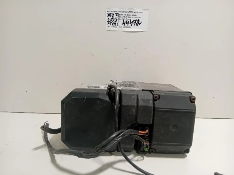 Scatola Riscaldamento WEBASTO RISCALDATORE AUSILIARIO 6412691894202 Bmw X5 E53 2000