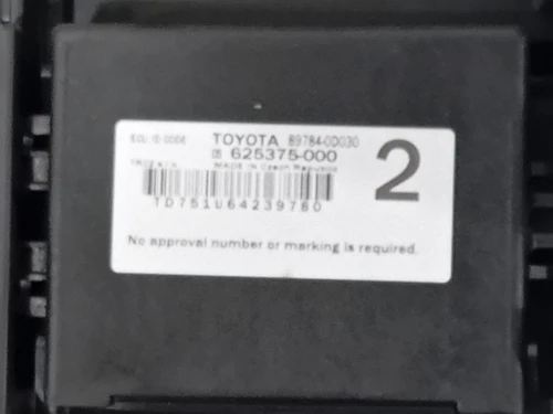 Scatola Riscaldamento 87050-0D301 Toyota Yaris IV 2017