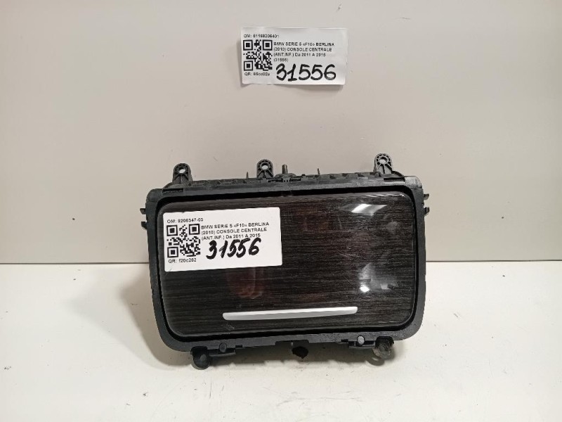 Console Centrale Antinf 51169206401 Bmw Serie 5 F10 Berlina 2010