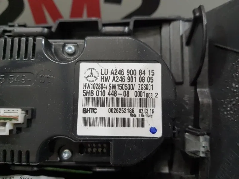 Console Centrale Centrale A2469008415 A2466800171 Mercedes Classe B W246 2014