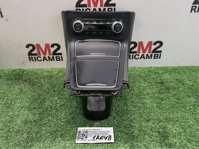 Console Centrale Centrale A2469008415 A2466800171 Mercedes Classe B W246 2014