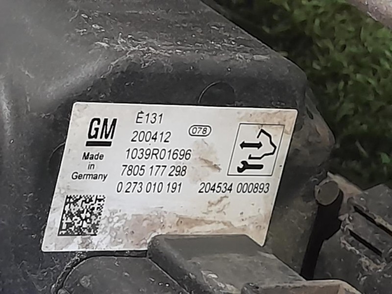 Scatola Sterzo 7805501620 Opel Zafira C 2012