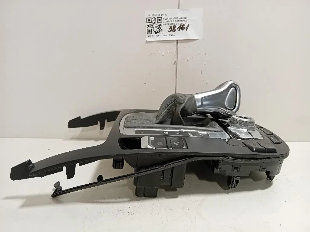 Console Centrale Inferiore 8T0 919 611 K Audi Q5 8RB 2012