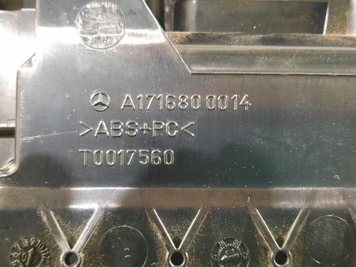 Console Centrale Inferiore A1716800014 Mercedes Classe SLK R171 2008