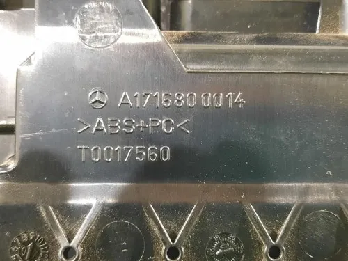 Console Centrale Inferiore A1716800014 Mercedes Classe SLK R171 2008