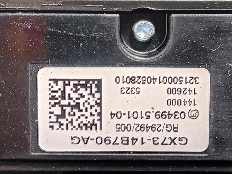 Console Portaoggetti Centrale SUP CONSOLE PORTAOGGETTI CENTRALE SUP Jaguar XE 2015