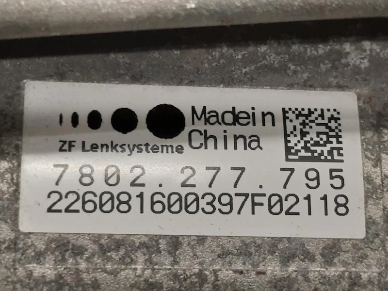 Scatola Sterzo Cservosterzo 7806994383 F20 F30 F31 Bmw Serie 1 F20 Berlina 2012