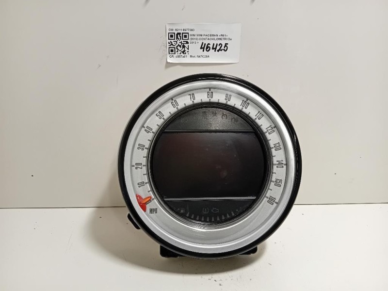Contachilometri 6211 6977080 Mini MINI Paceman R61 2013