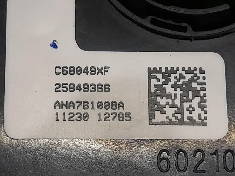 Contatto Airbag Guidatore 25849366 Chevrolet Orlando 2011