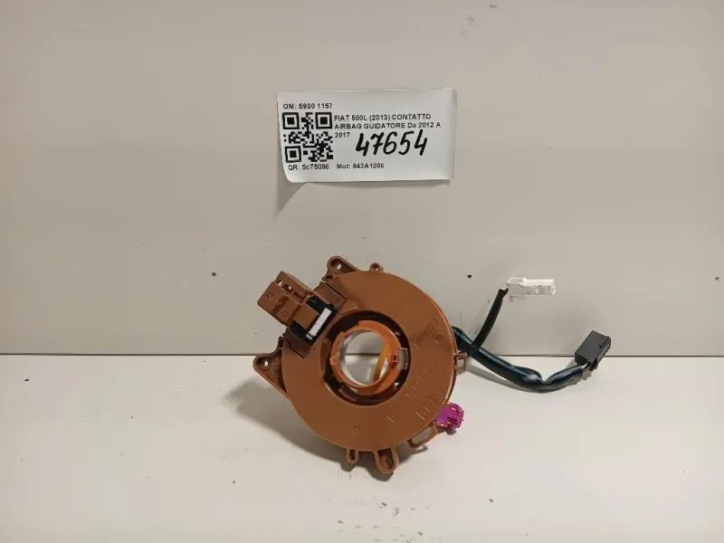 Contatto Airbag Guidatore 5900 1157 Fiat 500L 2013