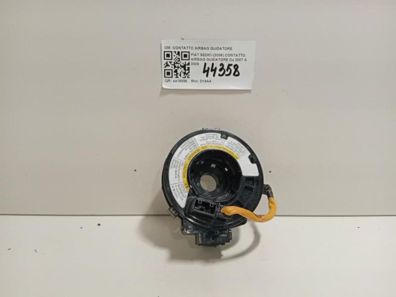 Contatto Airbag Guidatore CONTATTO AIRBAG GUIDATORE Fiat Sedici 2006