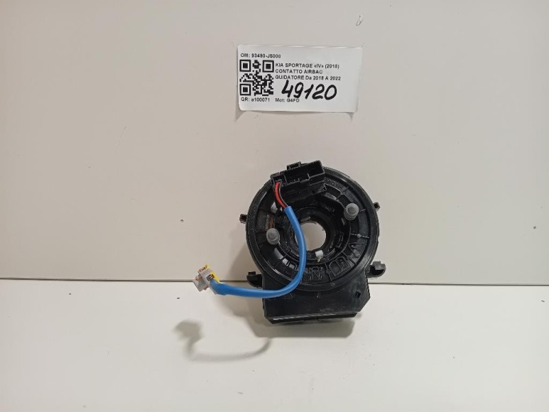 Contatto Airbag Guidatore 93480-J5000 Kia Sportage IV 2018