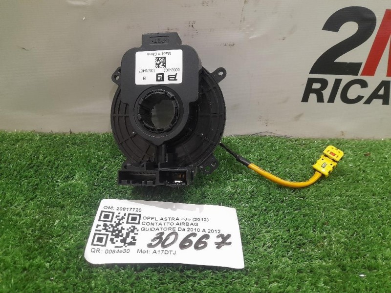 Contatto Airbag Guidatore 20817720 Opel Astra J 2012