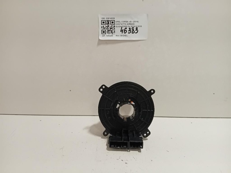 Contatto Airbag Guidatore 22914039 Opel Corsa E 2014