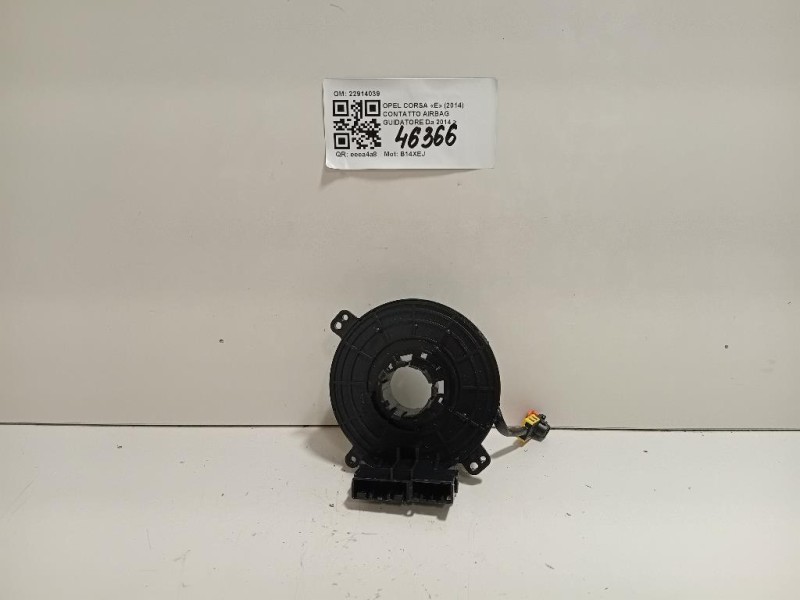 Contatto Airbag Guidatore 22914039 Opel Corsa E 2014