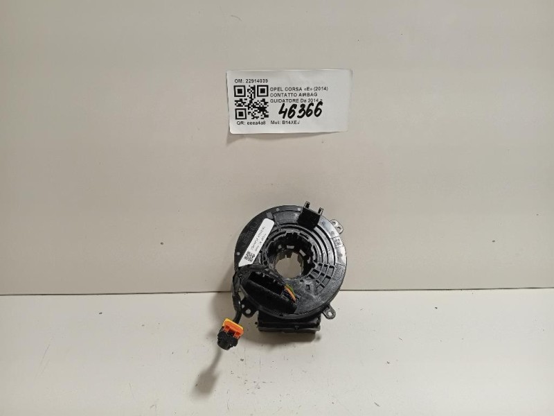 Contatto Airbag Guidatore 22914039 Opel Corsa E 2014