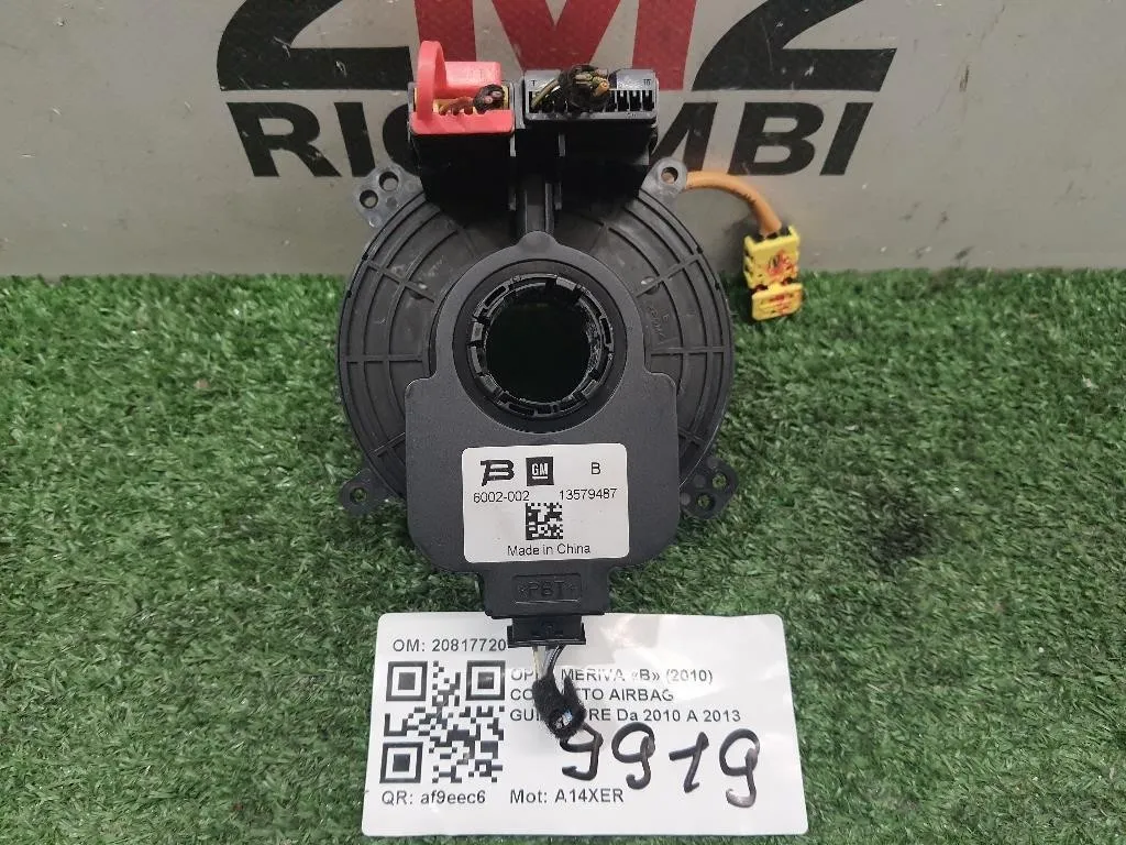 Contatto Airbag Guidatore 20817720 Opel Meriva B 2010