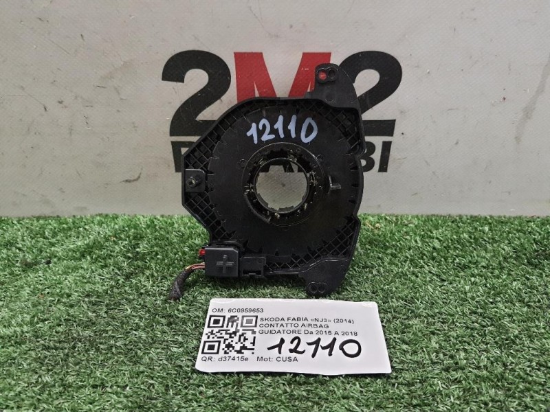 Contatto Airbag Guidatore 6C0959653 Skoda Fabia NJ3 2014