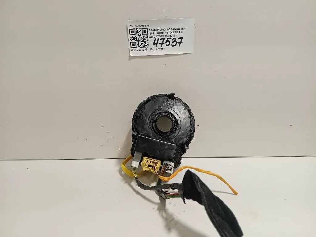 Contatto Airbag Guidatore 202008816 Ssangyong Korando III 2011