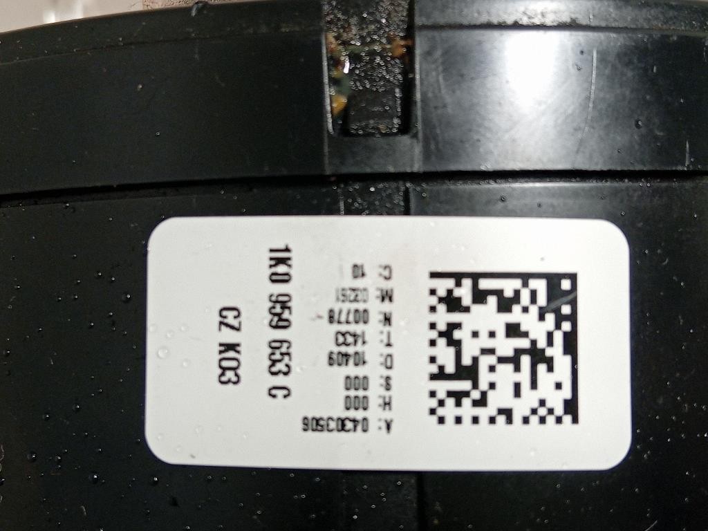 Contatto Airbag Guidatore 1K0 959 653 C CONTATTO AIRBAG SPIRALATO Volkswagen GOLF VI 2009