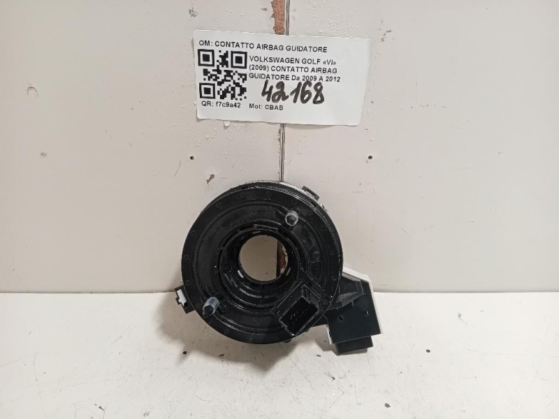 Contatto Airbag Guidatore 1K0 959 653 C 1K0959653C Volkswagen GOLF VI 2009