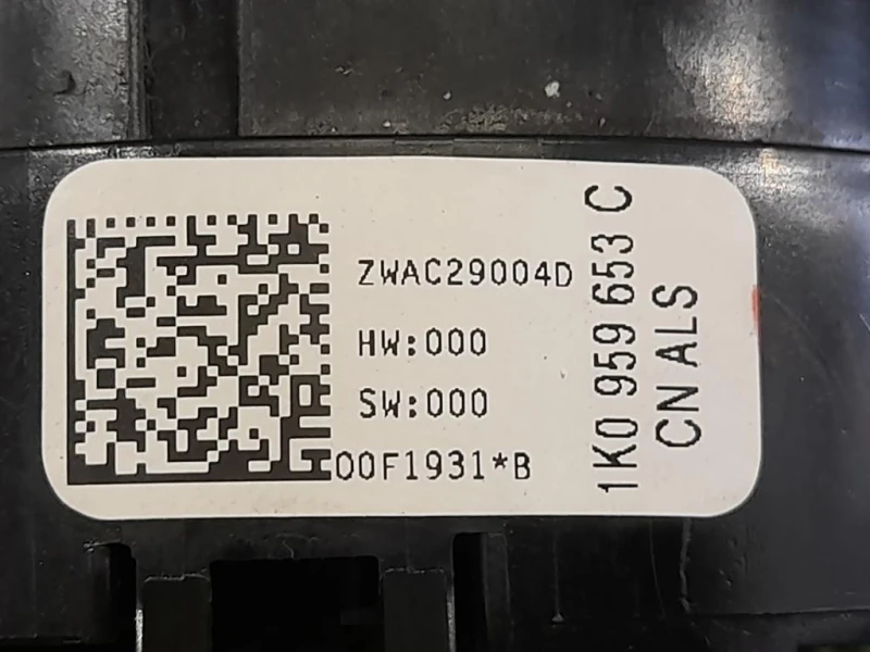 Contatto Airbag Guidatore 1K0959653C Volkswagen GOLF VI 2009