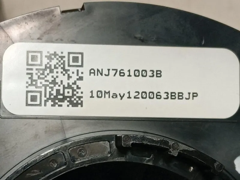 Contatto Airbag Guidatore ANJ761003B 31313818 Volvo XC60 I 2009
