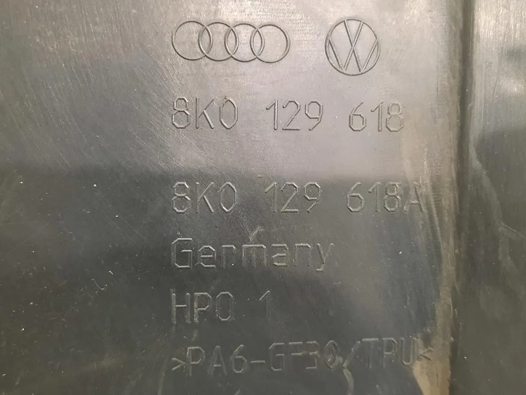 Convogliatore ARIA 8K0129618 TUBO ASPIRAZIONE ARIA Audi A5 8T3 2008