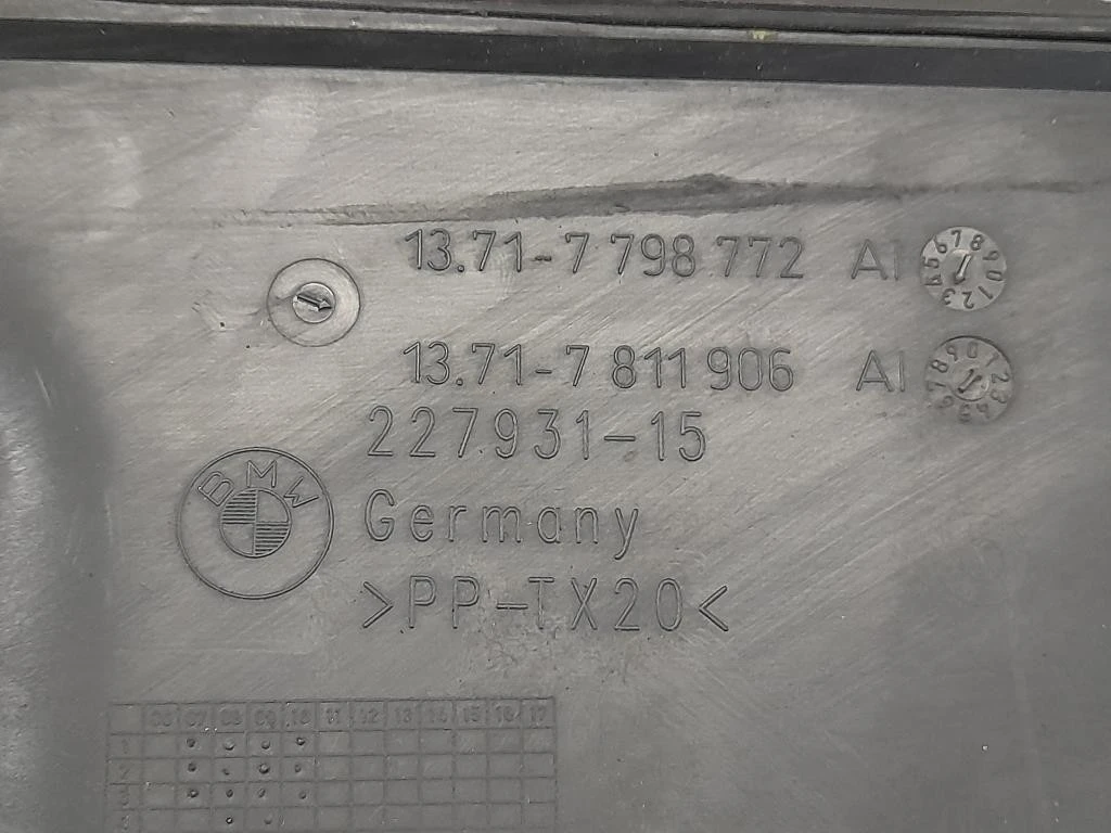 Convogliatore ARIA 1371-7798772 Bmw Serie 3 E90 Berlina 2005