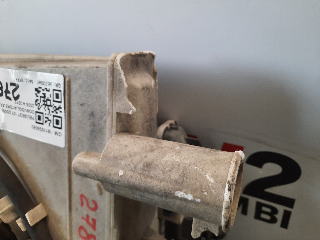 Convogliatore ARIA 1611826080 Peugeot 107 2005