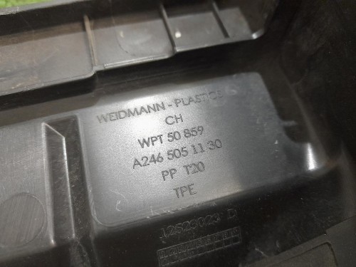 Convogliatore ARIA Paraurti ANT A2465051130 Mercedes Classe B W246 2012