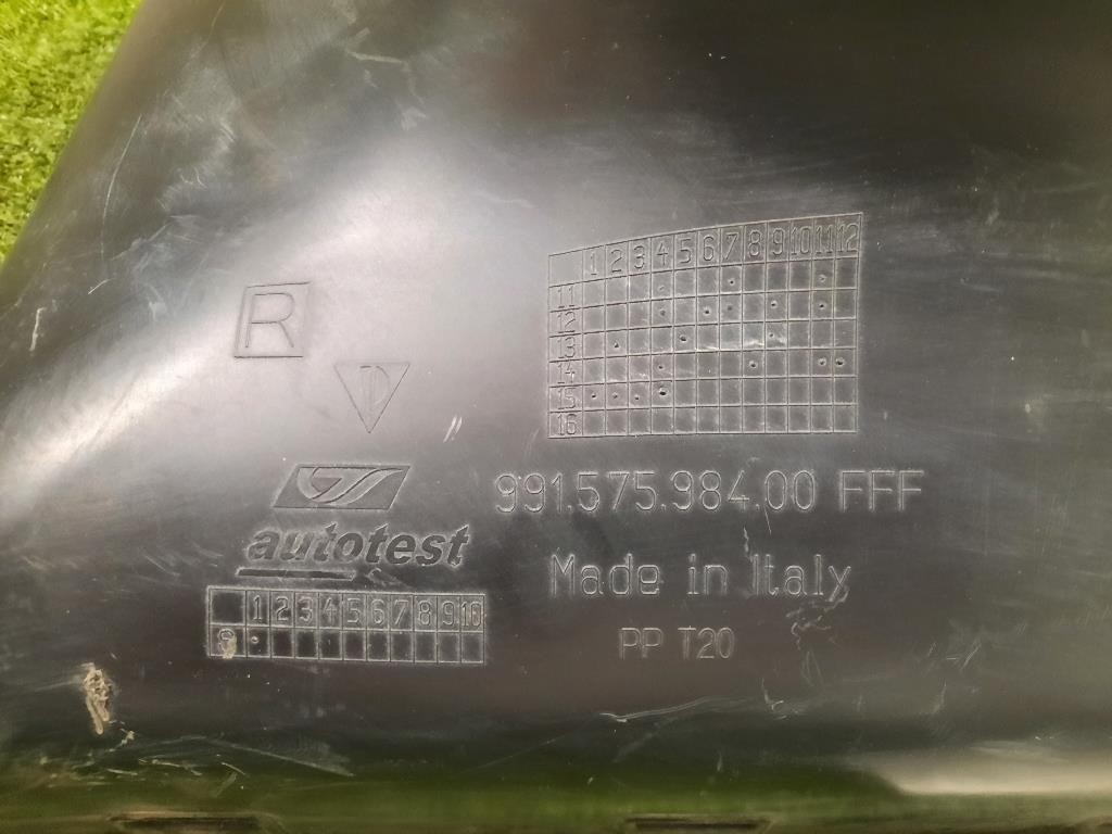 Convogliatore ARIA Paraurti ANT DX 99157598400 Porsche 911 991 2012