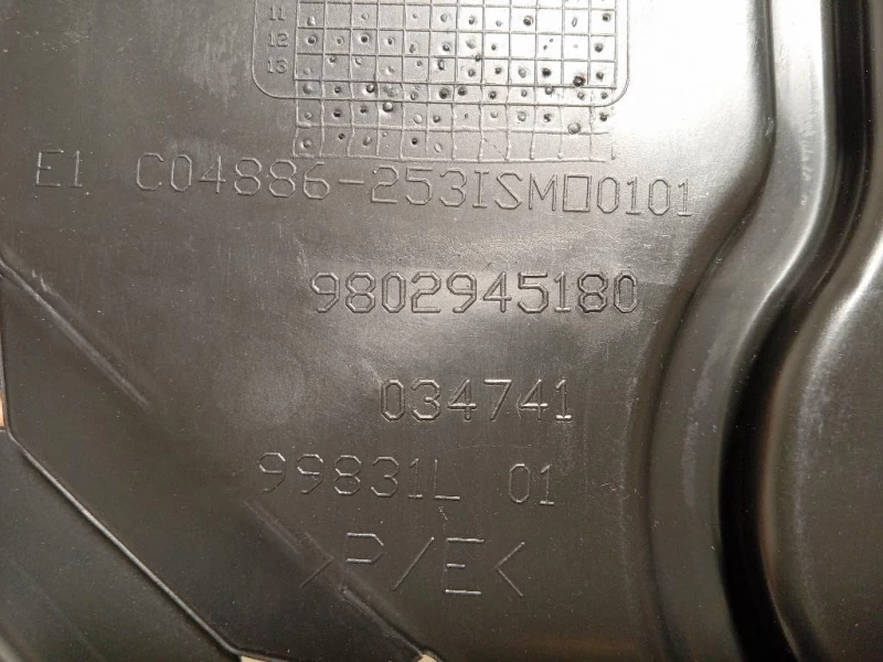 Convogliatore ARIA Radiatore INF 9802945180 Citroen C3 Picasso 2013