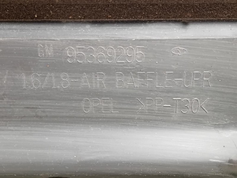 Convogliatore ARIA Radiatore ANT 95369295 Opel Mokka 2013