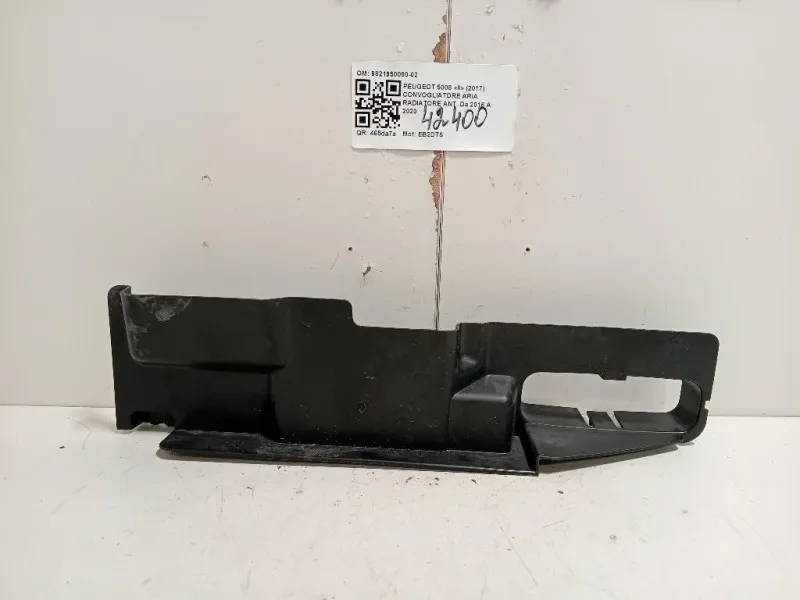 Convogliatore ARIA Radiatore ANT 9821950080-02 Peugeot 5008 II 2017