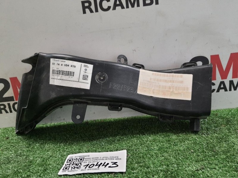 Convogliatore ARIA SX 51748054415 SX Bmw Serie 2 F22 Coupe 2017