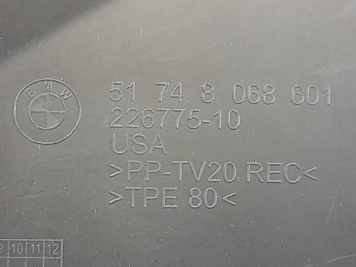 Convogliatore ARIA SX 51748068601 Bmw X3 G01 2018