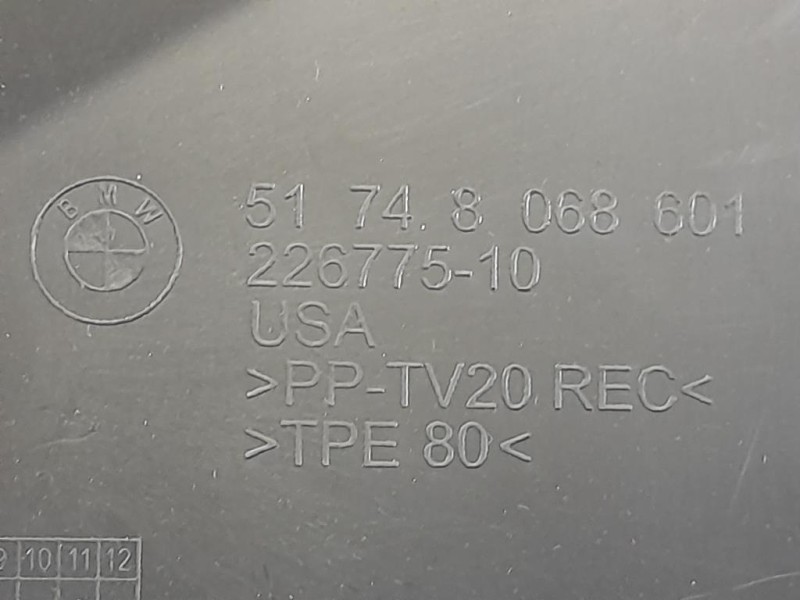 Convogliatore ARIA SX 51748068601 Bmw X3 G01 2018