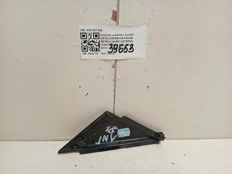 Coperchio BASE Retrovisore Esterno Parte ANT ANT DX 4K0 837 638 Audi A6 4a5c8 Avant 2018