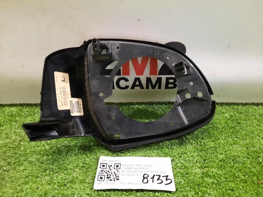 Coperchio BASE Retrovisore Esterno ANT SX 7291203 Bmw X3 F25 2014