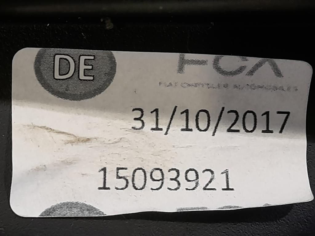 Coperchio BOX Portaoggetti 15093921 Citroen Jumper III 2014