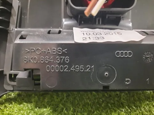 Coperchio Console Centrale POST 8K0864376ZSK POST Audi A4 8K5 Avant 2012