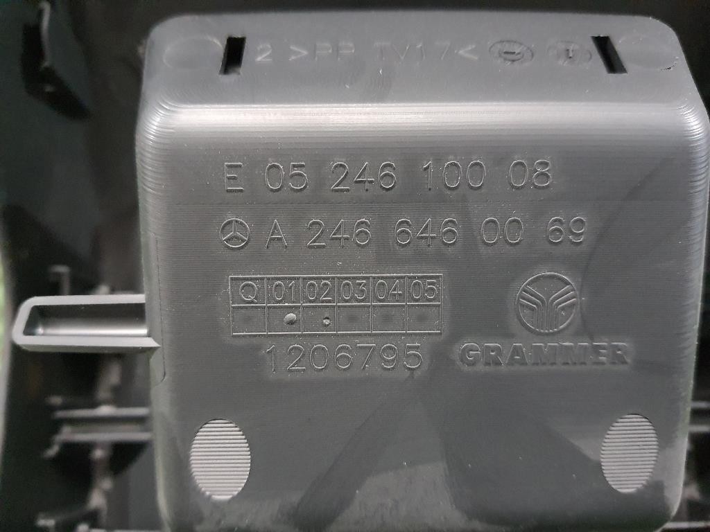 Coperchio Console Centrale POST A2466801450 Mercedes Classe B W246 2012