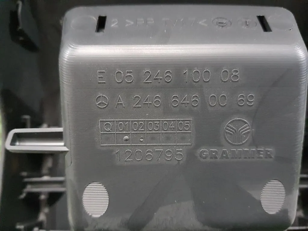 Coperchio Console Centrale POST A2466801450 Mercedes Classe B W246 2012