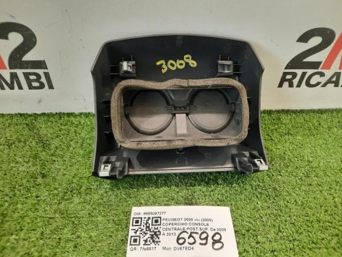 Coperchio Console Centrale Postsup 9685097277 Peugeot 3008 I 2009