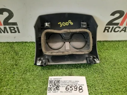 Coperchio Console Centrale Postsup 9685097277 Peugeot 3008 I 2009