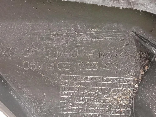 Coperchio Insonorizzante Motore 059103925C COPERCHIO MOTORE Audi A6 4GD Avant 2016