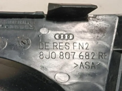 Coperchio LUCE Fendinebbia ANT DX 8J0807682 Audi TT 8J3 2007