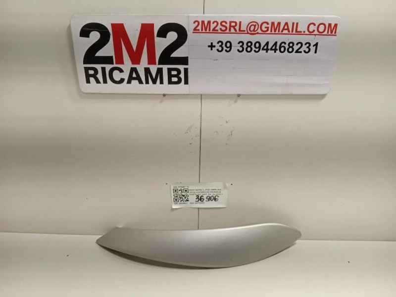 Coperchio Maniglia Porta INT ANT DX 276487 10 Bmw Serie 3 F30 Berlina 2012